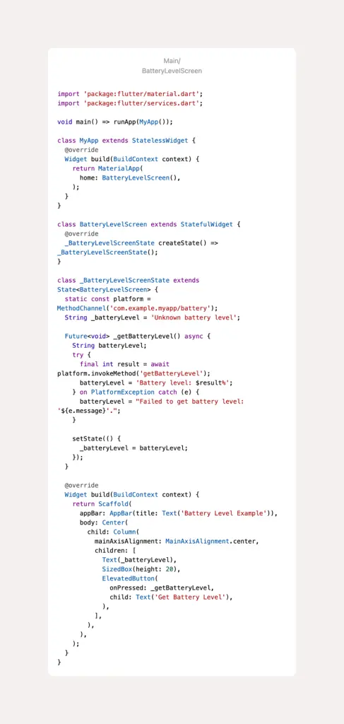 Bridging the Gap: Exploring Platform Channels in Flutter