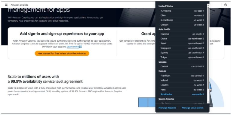 AWS COGNITO